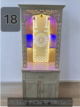 Load image into Gallery viewer, Handcrafted Wooden Temple | Pooja Mandir for Home