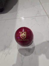 Load image into Gallery viewer, Cricket Leather Ball Red