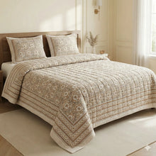 Load image into Gallery viewer, Cotton Quilted Bedspread
