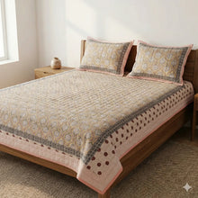 Load image into Gallery viewer, Cotton Quilted Bedspread