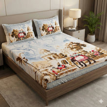 Load image into Gallery viewer, Queen size fitted sheet Cotton