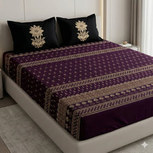 Load image into Gallery viewer, Queen size fitted sheet Cotton