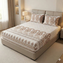 Load image into Gallery viewer, King Size Fitted Sheet Cotton