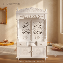 Load image into Gallery viewer, Handcrafted Wooden Temple | Pooja Mandir for Home