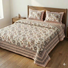 Load image into Gallery viewer, Cotton Quilted Bedspread