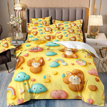 Load image into Gallery viewer, Kids Quilt Cover Set with 2 Pillowcases