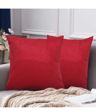 Load image into Gallery viewer, Solid Pain velvet cushion cover European size