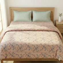 Load image into Gallery viewer, 4 pieces King size Comforter set "Summer"
