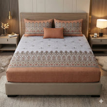 Load image into Gallery viewer, Queen size fitted sheet Cotton
