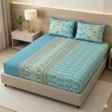 Load image into Gallery viewer, King Size Fitted Sheet Cotton
