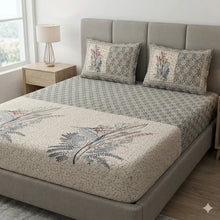 Load image into Gallery viewer, King Size Fitted Sheet Cotton
