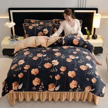 Load image into Gallery viewer, Quilt cover set king size warm material
