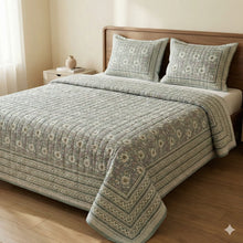 Load image into Gallery viewer, Cotton Quilted Bedspread
