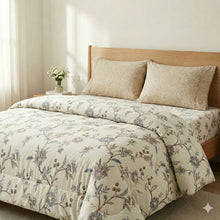 Load image into Gallery viewer, 4 pieces King size Comforter set "Summer"
