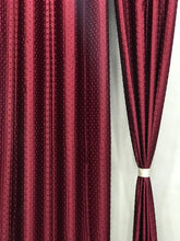 Load image into Gallery viewer, Plain knitted Curtains 240cm by 213cm (pair)
