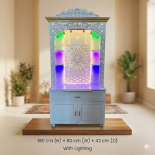 Load image into Gallery viewer, Handcrafted Wooden Temple | Pooja Mandir for Home
